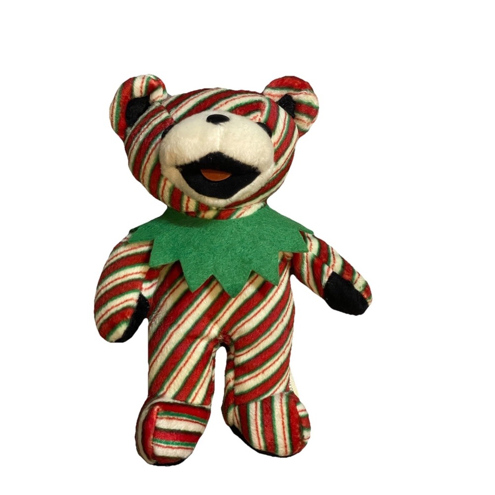 Grateful Dead 7" Bean Bag Plush Bear Candy Man Candyman 1991 Liquid Blue Vintage